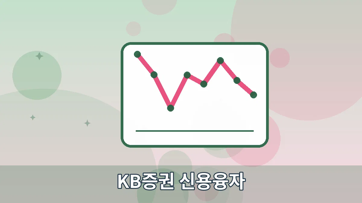 KB증권 신용융자 안내 이미지 5