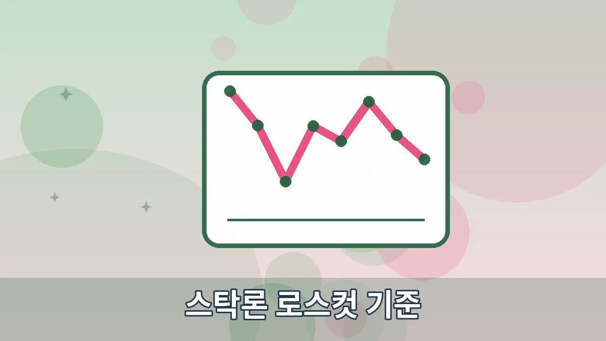 스탁론 로스컷 기준 안내 이미지 5