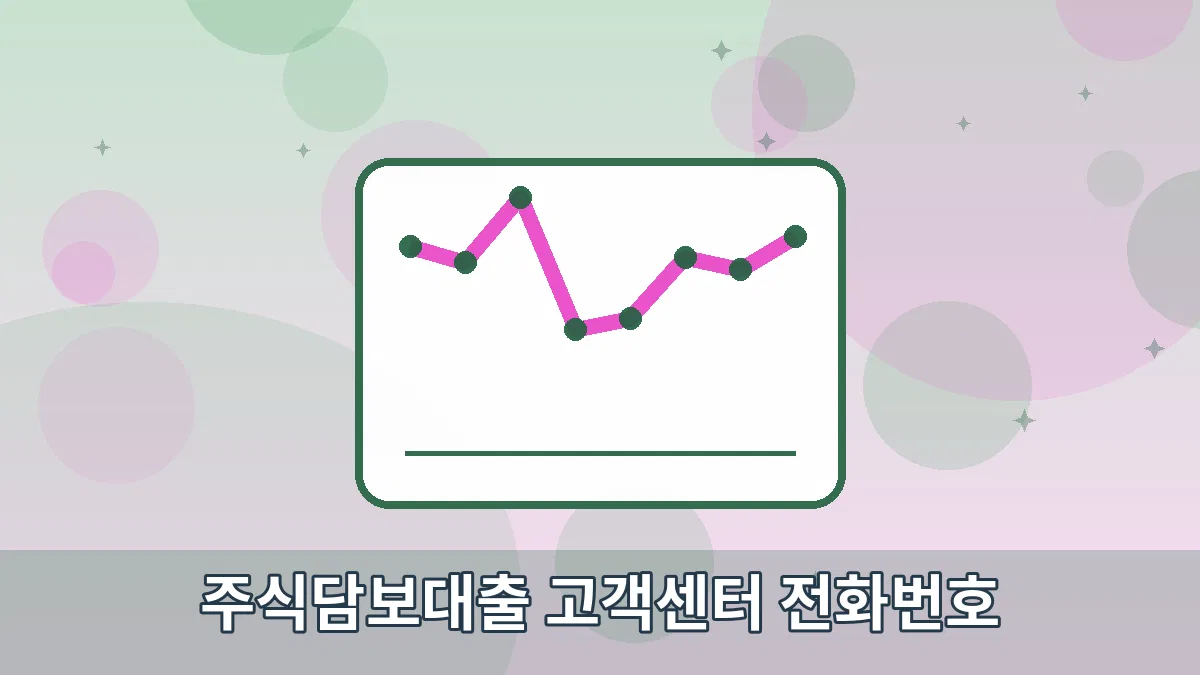 주식담보대출 고객센터 전화번호 안내 이미지 4